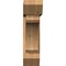 Ekena Millwork Legacy Slat Smooth Bracket w/ Offset Brace, Western Red Cedar, 7 1/2"W x 28"D x 28"H BKT0806X28X28LEC06SWR - alternate 2